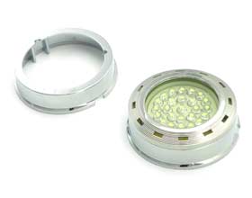 Round Surface Mounted Puck light 25 LED Cluster