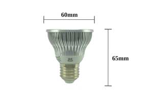 6 watt 90 degree Par 20 LED bulb dimensions