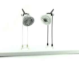 Pin-it MR16 Display Case Spotlights opt2