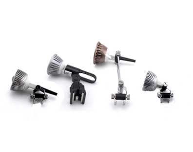 Adjustable 12v Track Light Kit head options