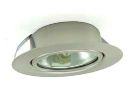 Round Recessed or Surface Mounted LED Puck light
